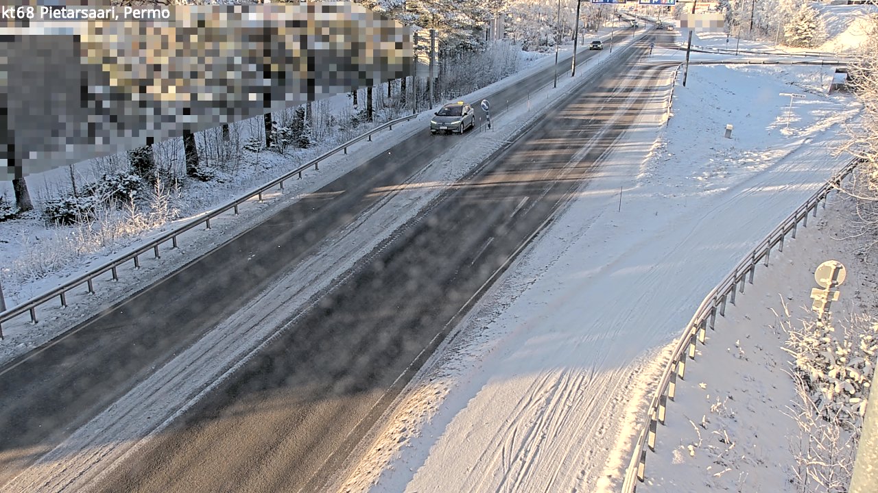 Weather Camera Image Väg 68 Jakobstad, Permo, Pietarsaari, Pohjanmaa