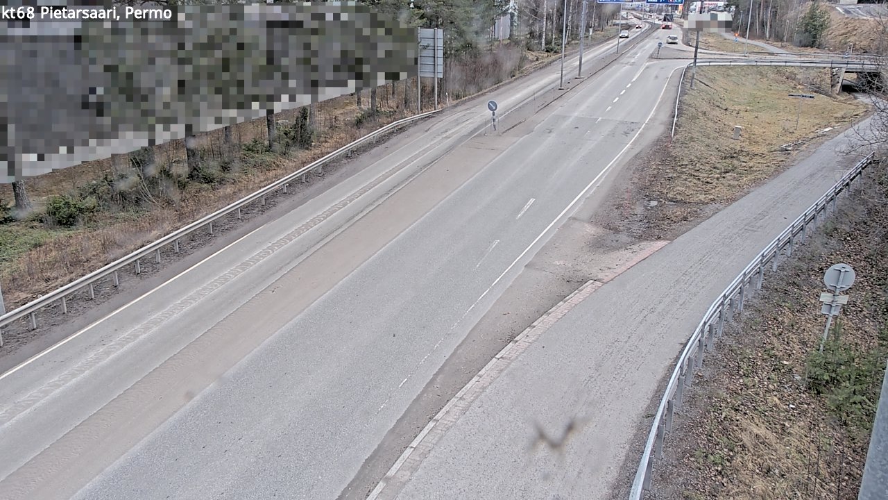 Weather Camera Image Väg 68 Jakobstad, Permo, Pietarsaari, Pohjanmaa