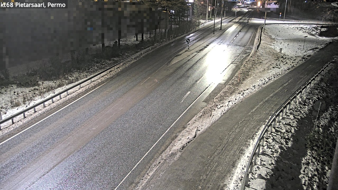 Weather Camera Image Väg 68 Jakobstad, Permo, Pietarsaari, Pohjanmaa