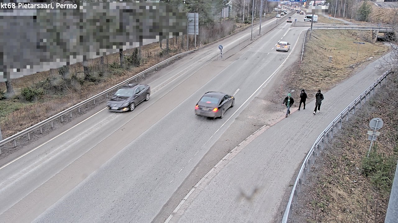 Weather Camera Image Road 68 Pietarsaari, Permo, Pietarsaari, Pohjanmaa