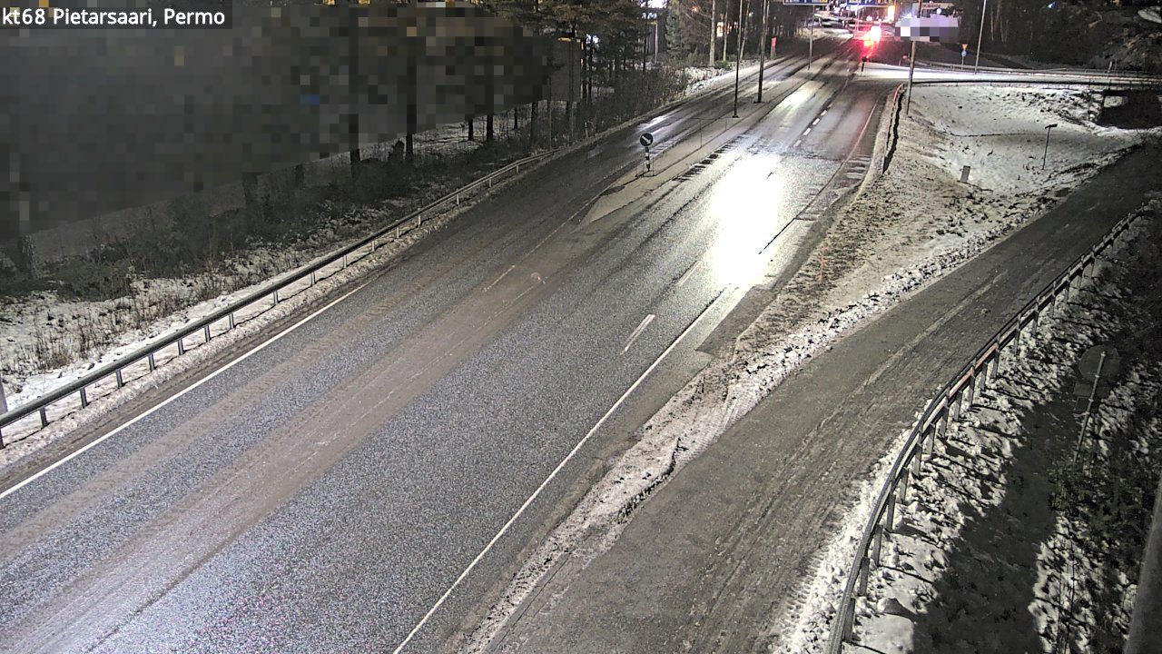 Weather Camera Image Väg 68 Jakobstad, Permo, Pietarsaari, Pohjanmaa