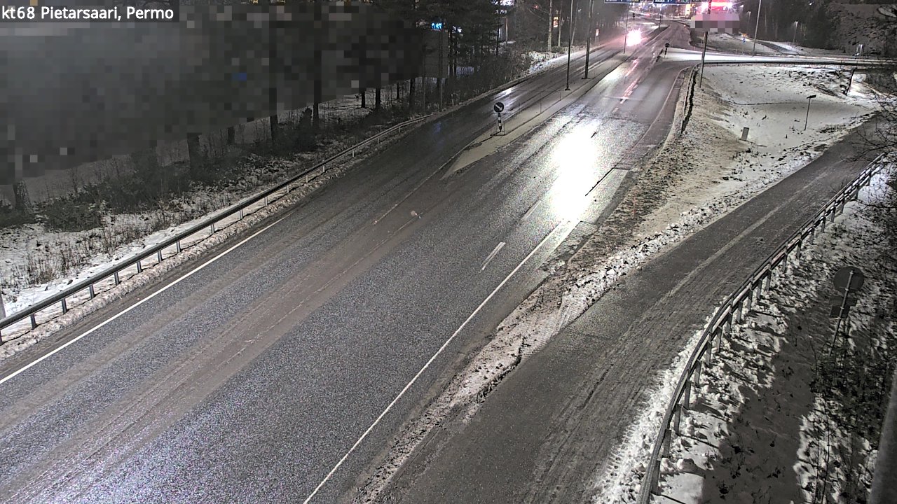 Weather Camera Image Väg 68 Jakobstad, Permo, Pietarsaari, Pohjanmaa
