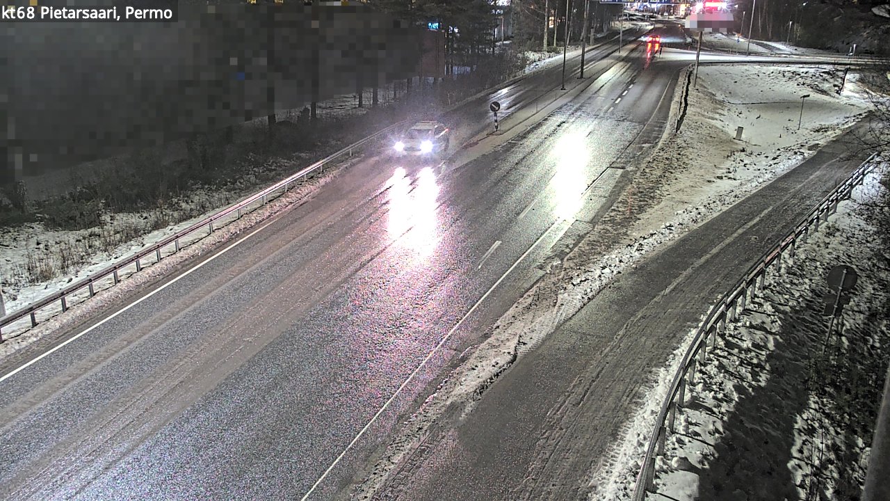 Weather Camera Image Väg 68 Jakobstad, Permo, Pietarsaari, Pohjanmaa