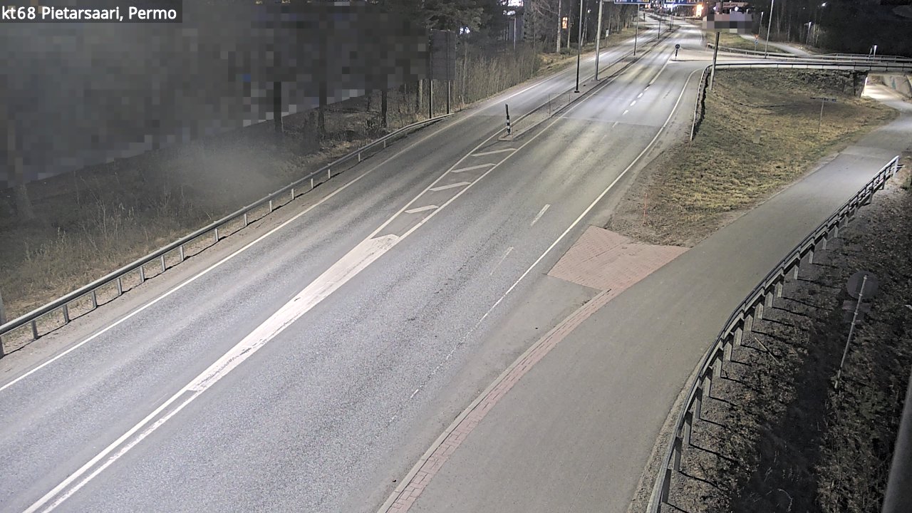 Weather Camera Image Road 68 Pietarsaari, Permo, Pietarsaari, Pohjanmaa