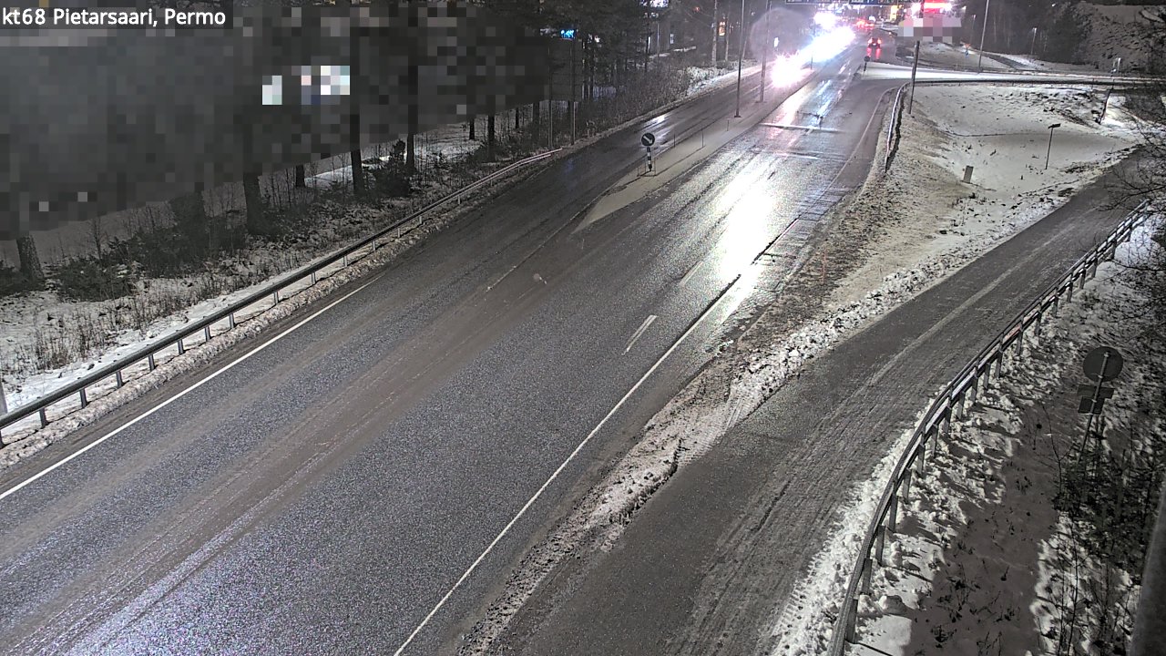 Weather Camera Image Väg 68 Jakobstad, Permo, Pietarsaari, Pohjanmaa