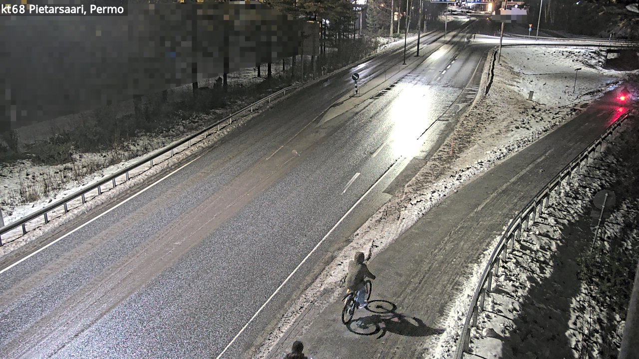 Weather Camera Image Väg 68 Jakobstad, Permo, Pietarsaari, Pohjanmaa