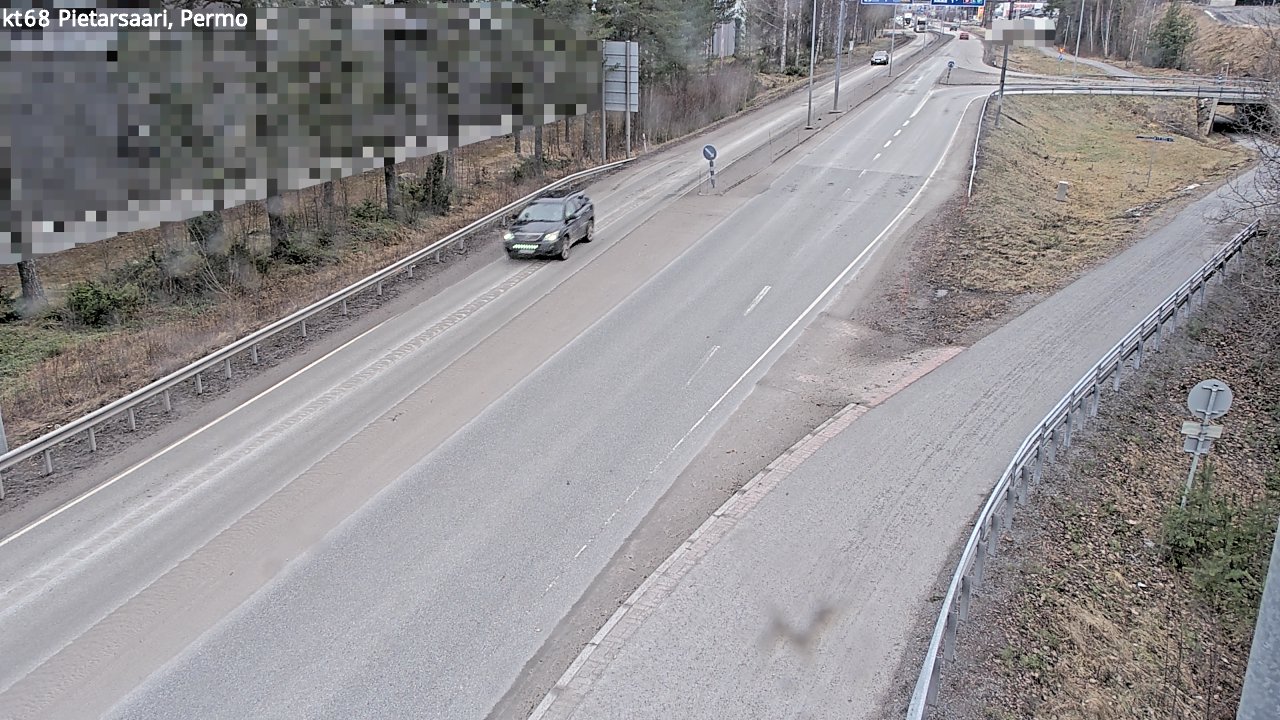 Weather Camera Image Road 68 Pietarsaari, Permo, Pietarsaari, Pohjanmaa