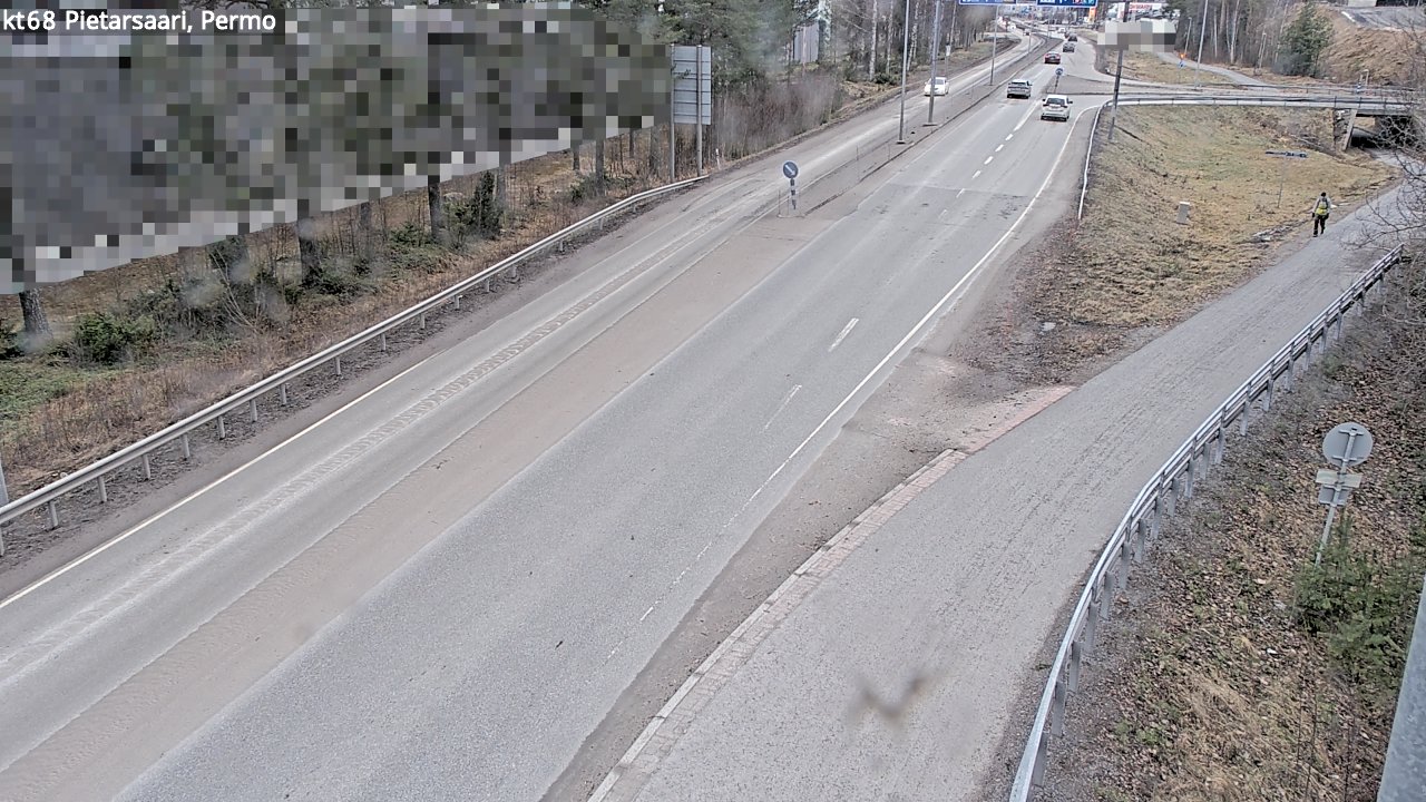 Weather Camera Image Road 68 Pietarsaari, Permo, Pietarsaari, Pohjanmaa