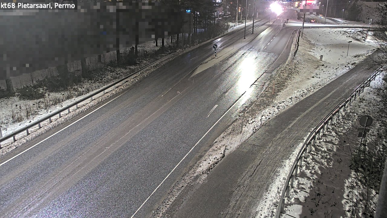 Weather Camera Image Väg 68 Jakobstad, Permo, Pietarsaari, Pohjanmaa