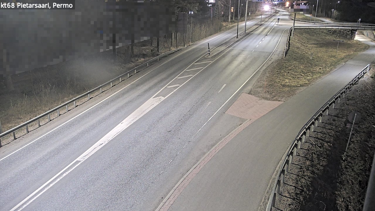 Weather Camera Image Road 68 Pietarsaari, Permo, Pietarsaari, Pohjanmaa
