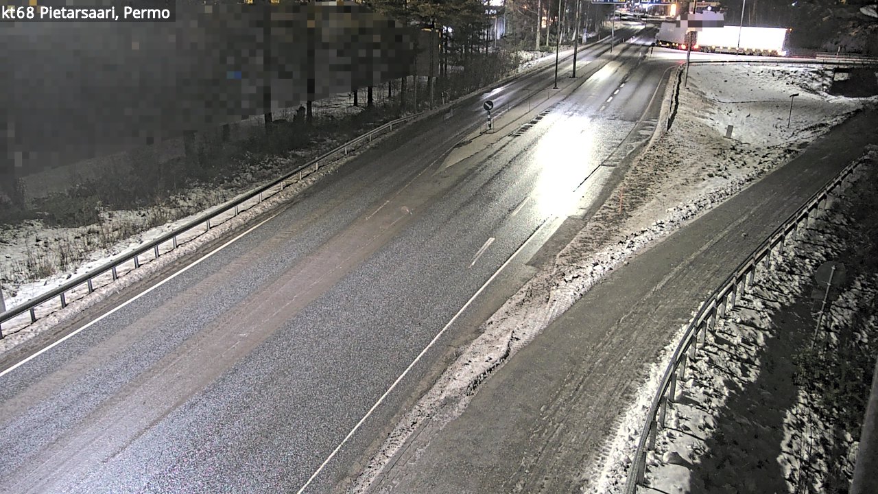 Weather Camera Image Väg 68 Jakobstad, Permo, Pietarsaari, Pohjanmaa