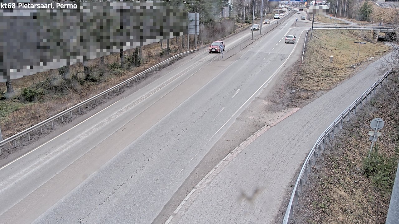 Weather Camera Image Road 68 Pietarsaari, Permo, Pietarsaari, Pohjanmaa