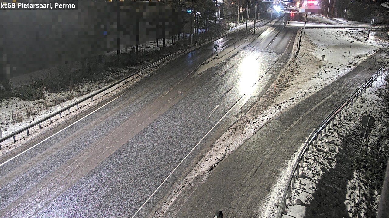 Weather Camera Image Väg 68 Jakobstad, Permo, Pietarsaari, Pohjanmaa