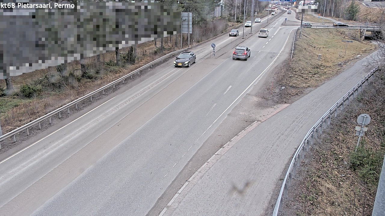 Weather Camera Image Road 68 Pietarsaari, Permo, Pietarsaari, Pohjanmaa