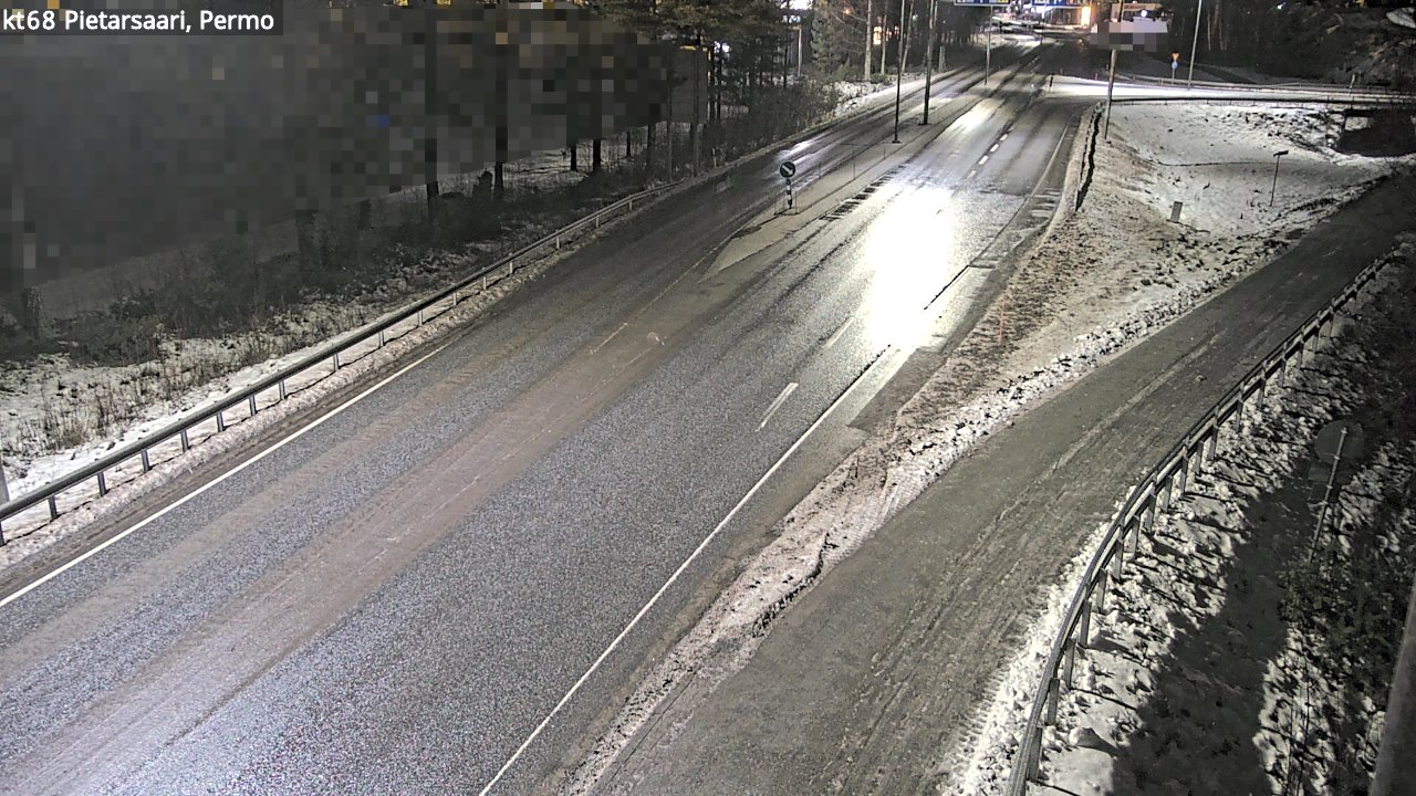 Weather Camera Image Väg 68 Jakobstad, Permo, Pietarsaari, Pohjanmaa