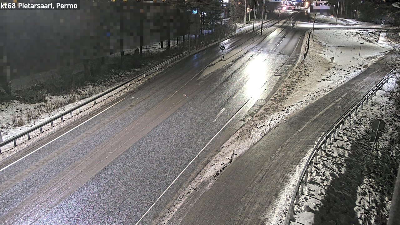 Weather Camera Image Väg 68 Jakobstad, Permo, Pietarsaari, Pohjanmaa