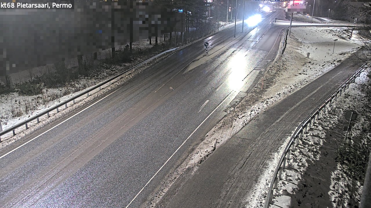 Weather Camera Image Väg 68 Jakobstad, Permo, Pietarsaari, Pohjanmaa