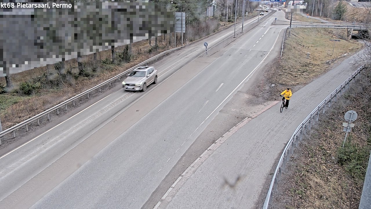 Weather Camera Image Road 68 Pietarsaari, Permo, Pietarsaari, Pohjanmaa