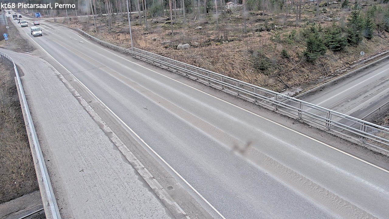 Weather Camera Image Väg 68 Jakobstad, Permo, Pietarsaari, Pohjanmaa