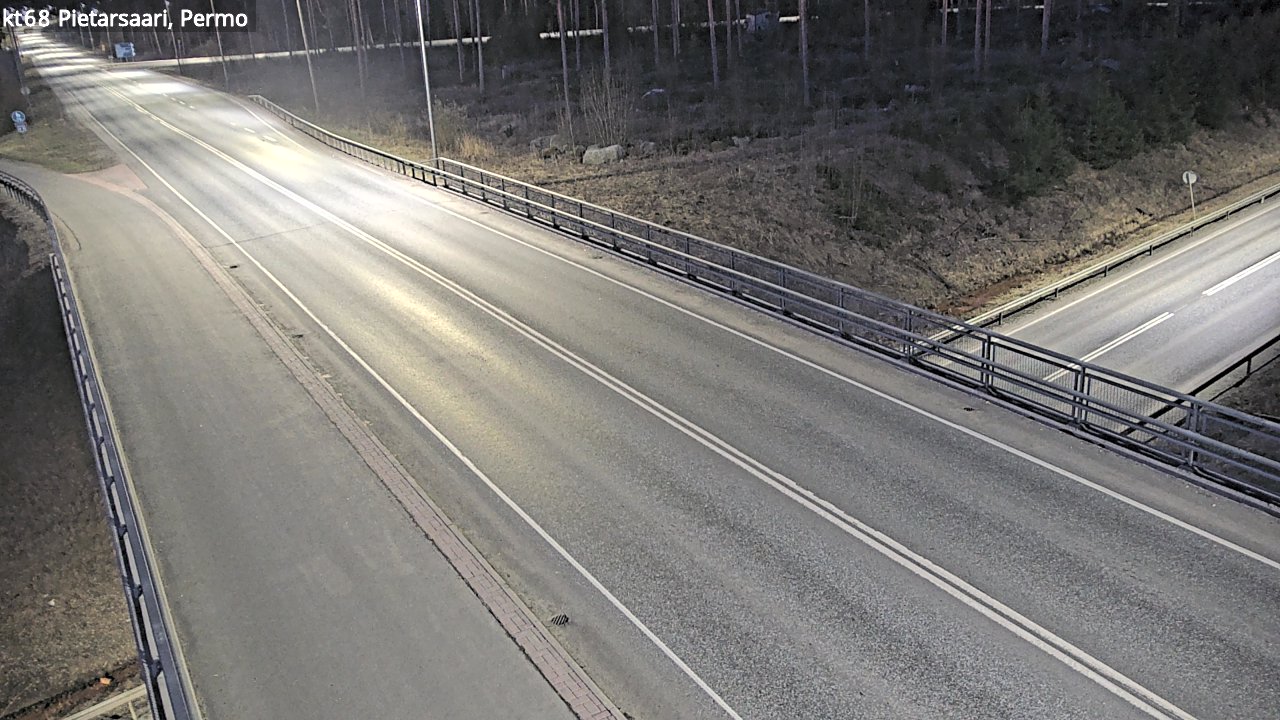 Weather Camera Image Road 68 Pietarsaari, Permo, Pietarsaari, Pohjanmaa