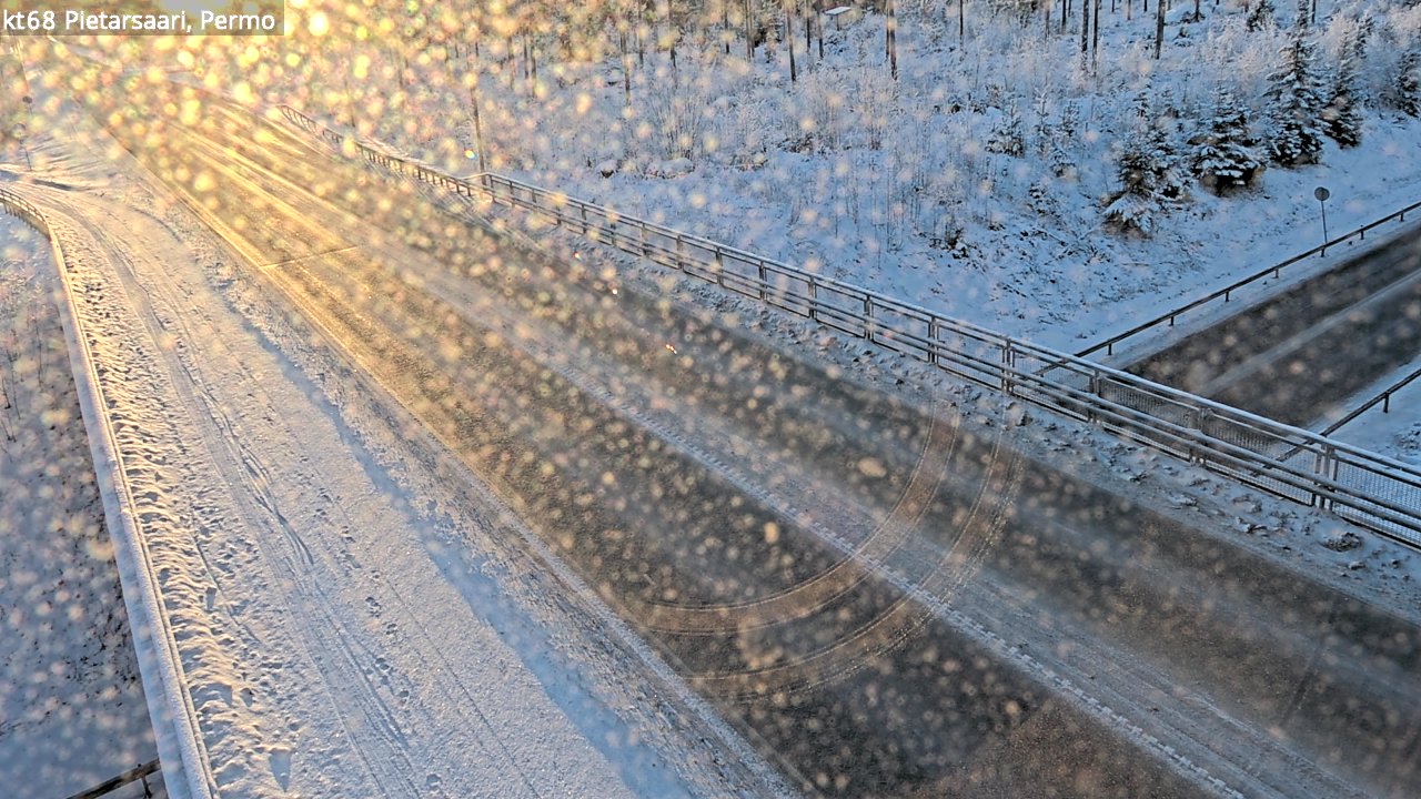 Weather Camera Image Road 68 Pietarsaari, Permo, Pietarsaari, Pohjanmaa