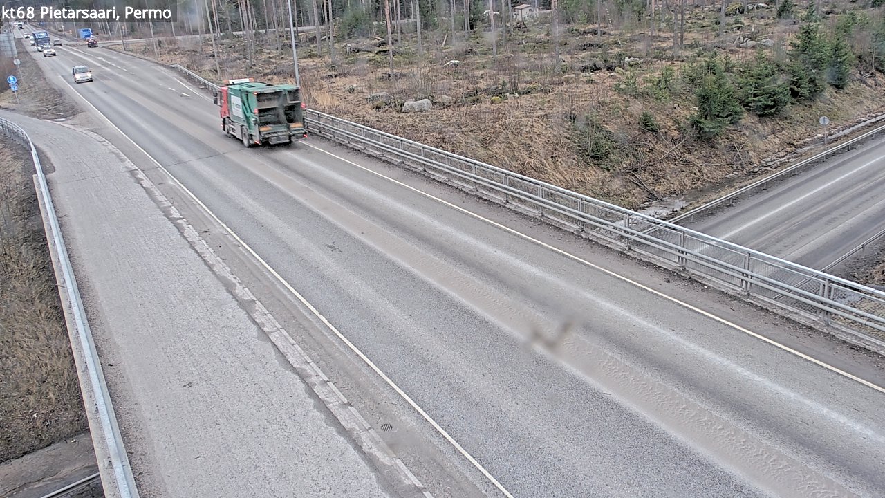 Weather Camera Image Road 68 Pietarsaari, Permo, Pietarsaari, Pohjanmaa