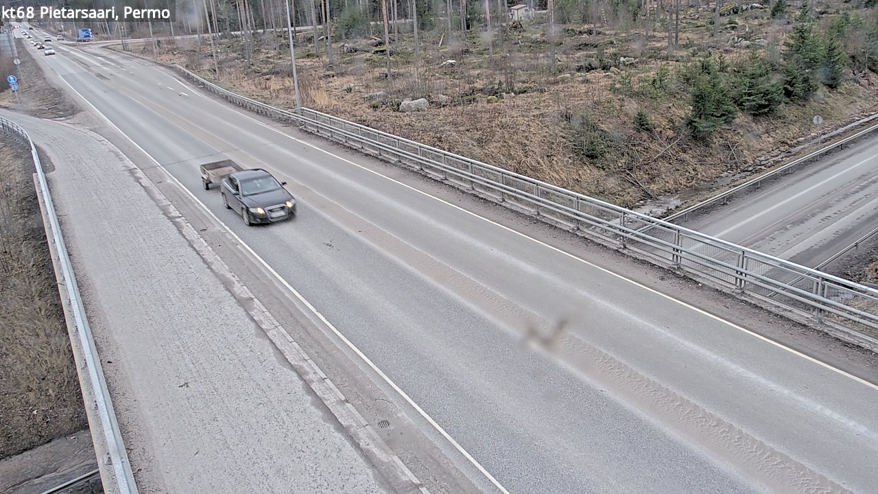 Weather Camera Image Väg 68 Jakobstad, Permo, Pietarsaari, Pohjanmaa