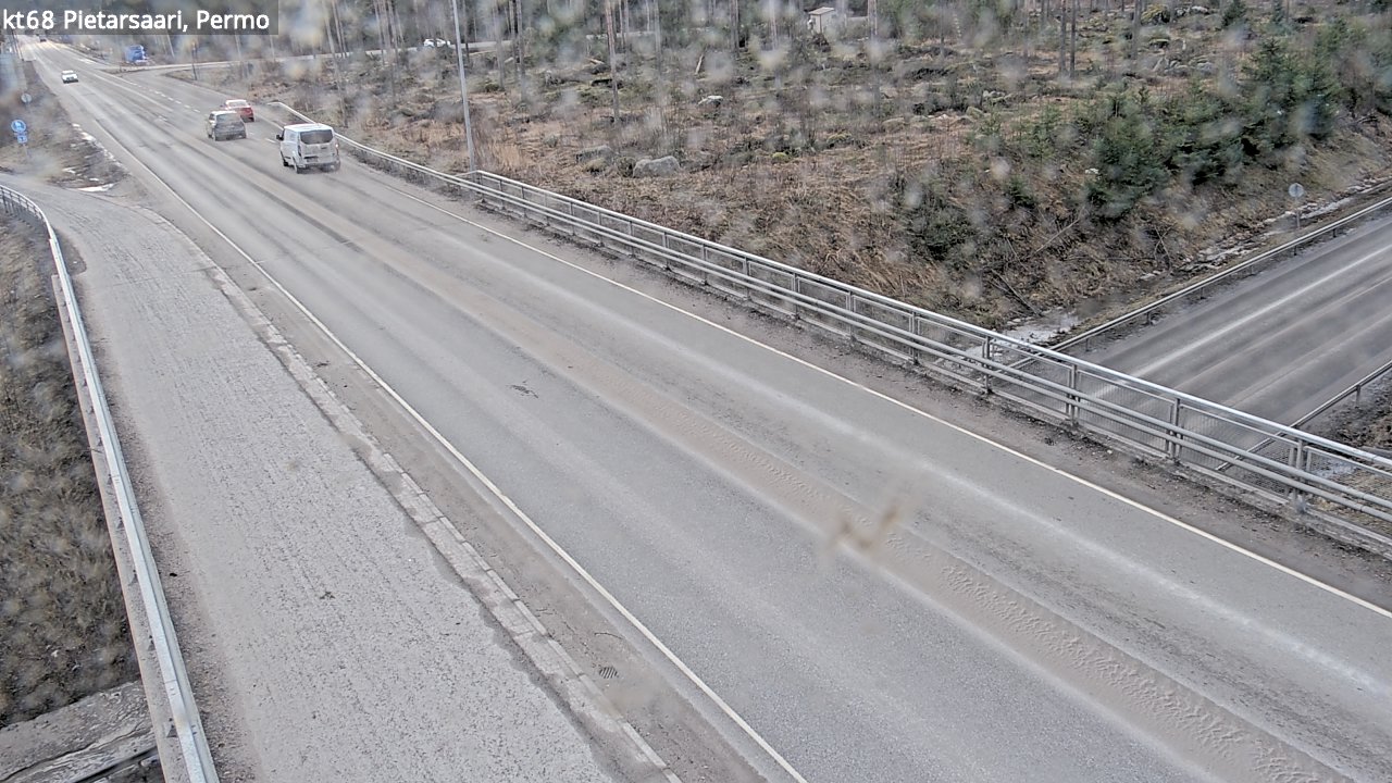 Weather Camera Image Road 68 Pietarsaari, Permo, Pietarsaari, Pohjanmaa