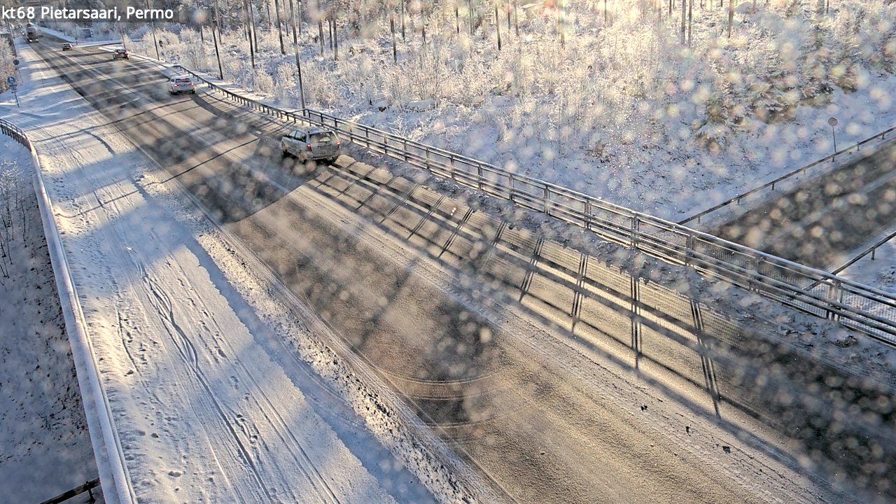 Weather Camera Image Road 68 Pietarsaari, Permo, Pietarsaari, Pohjanmaa