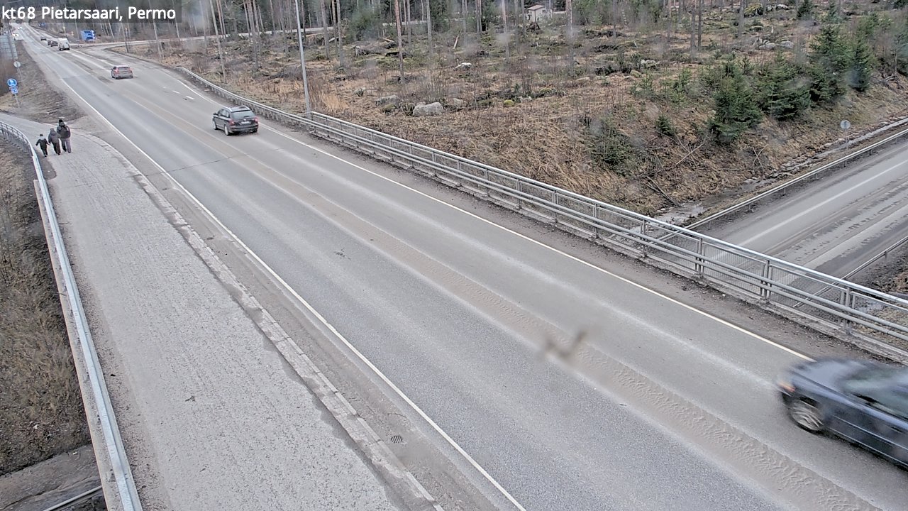 Weather Camera Image Väg 68 Jakobstad, Permo, Pietarsaari, Pohjanmaa