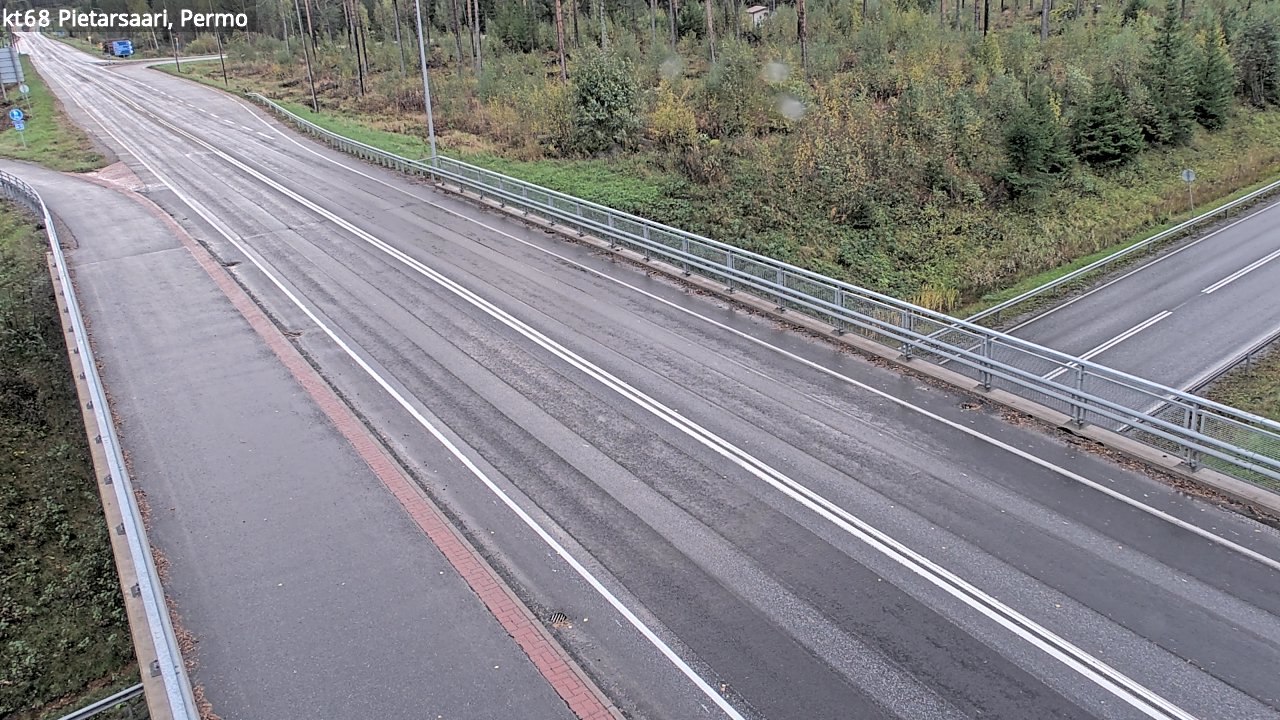 Weather Camera Image Road 68 Pietarsaari, Permo, Pietarsaari, Pohjanmaa