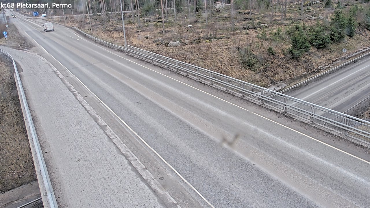 Weather Camera Image Road 68 Pietarsaari, Permo, Pietarsaari, Pohjanmaa
