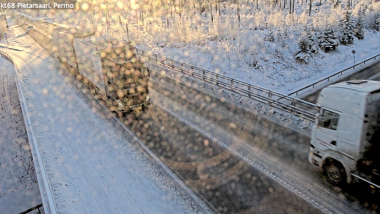 Weather Camera Image Road 68 Pietarsaari, Permo, Pietarsaari, Pohjanmaa