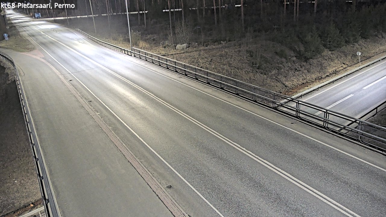 Weather Camera Image Road 68 Pietarsaari, Permo, Pietarsaari, Pohjanmaa
