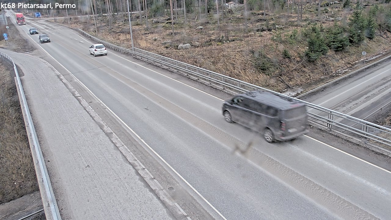Weather Camera Image Road 68 Pietarsaari, Permo, Pietarsaari, Pohjanmaa