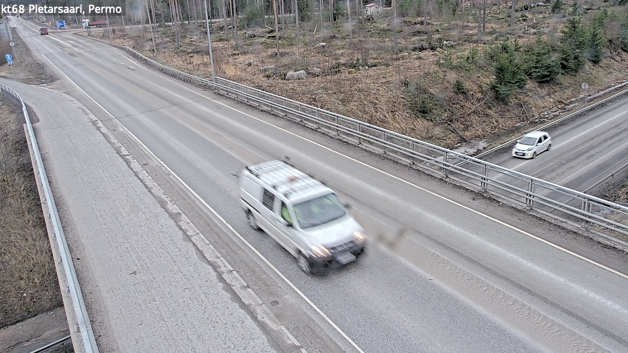 Weather Camera Image Road 68 Pietarsaari, Permo, Pietarsaari, Pohjanmaa