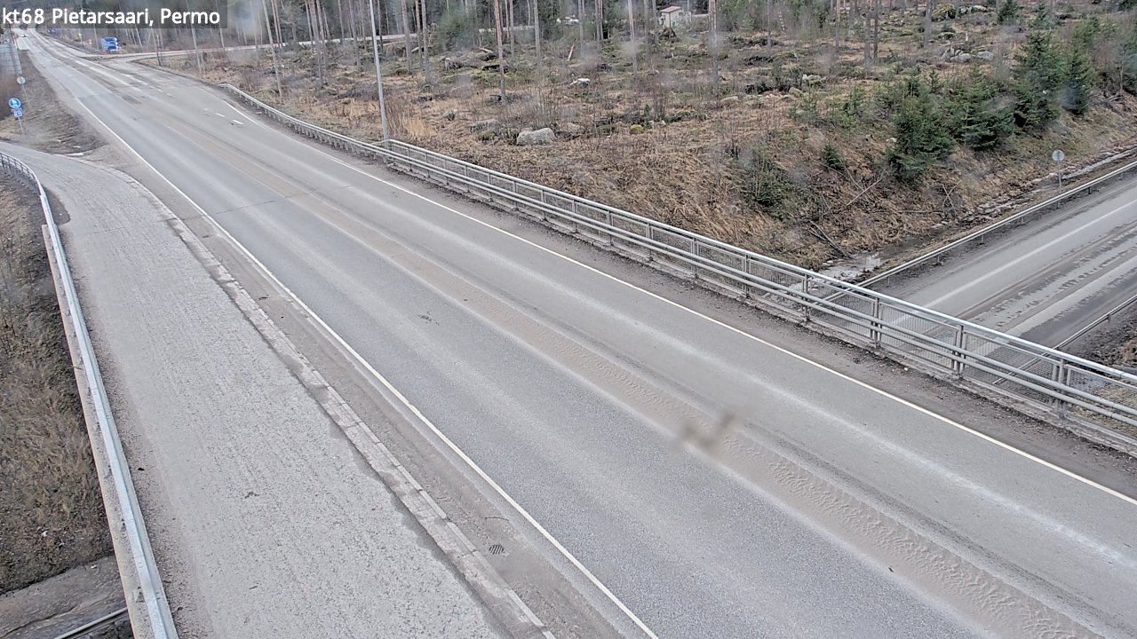 Weather Camera Image Road 68 Pietarsaari, Permo, Pietarsaari, Pohjanmaa