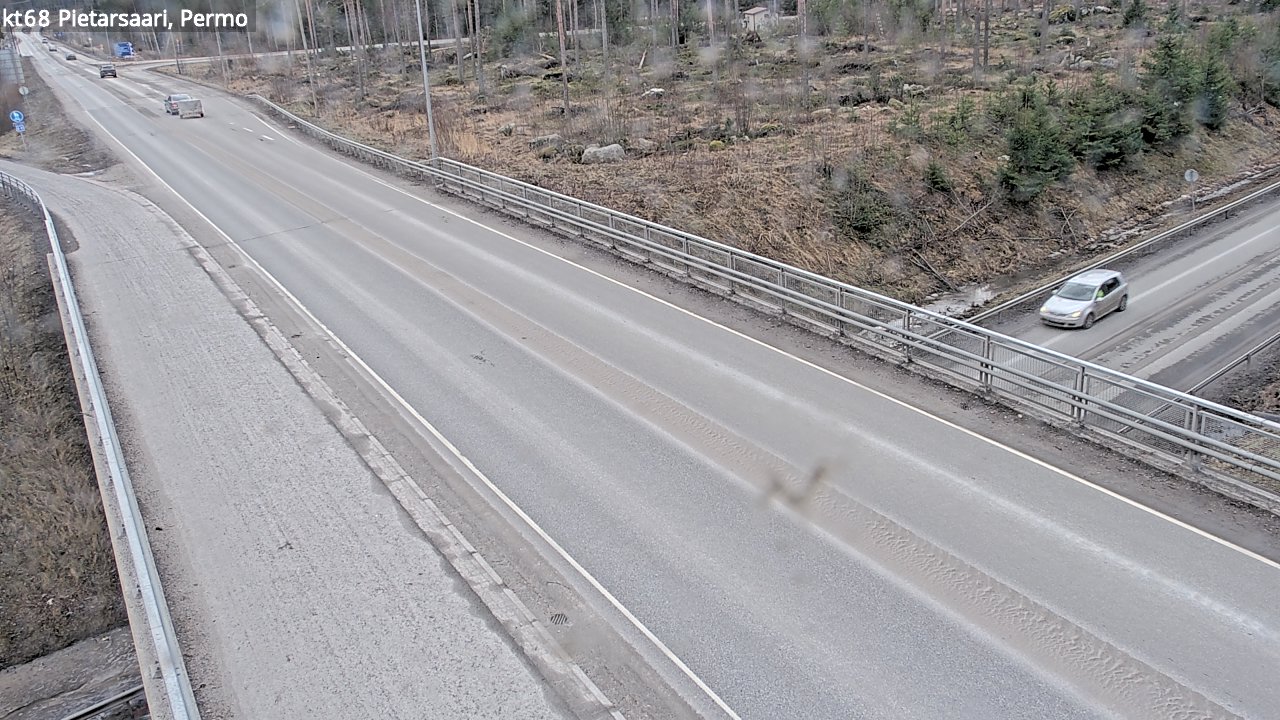Weather Camera Image Road 68 Pietarsaari, Permo, Pietarsaari, Pohjanmaa