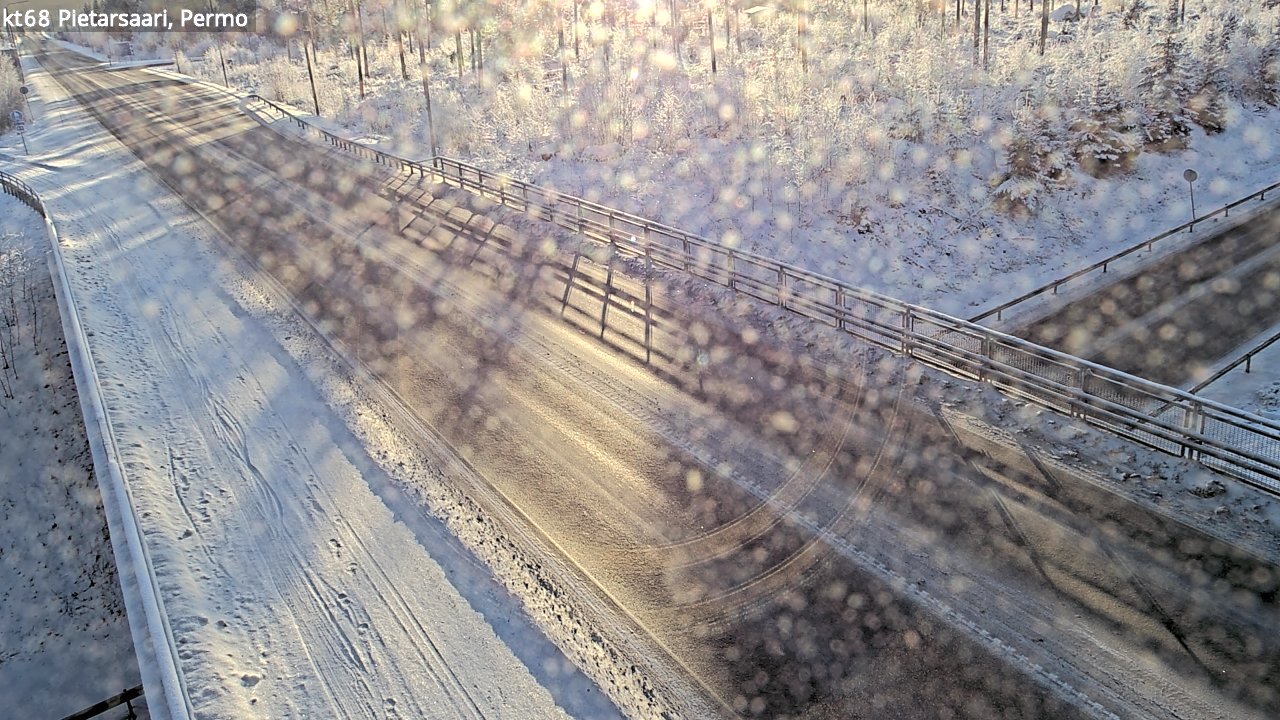 Weather Camera Image Road 68 Pietarsaari, Permo, Pietarsaari, Pohjanmaa