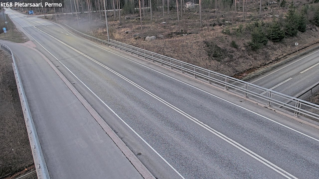 Weather Camera Image Väg 68 Jakobstad, Permo, Pietarsaari, Pohjanmaa