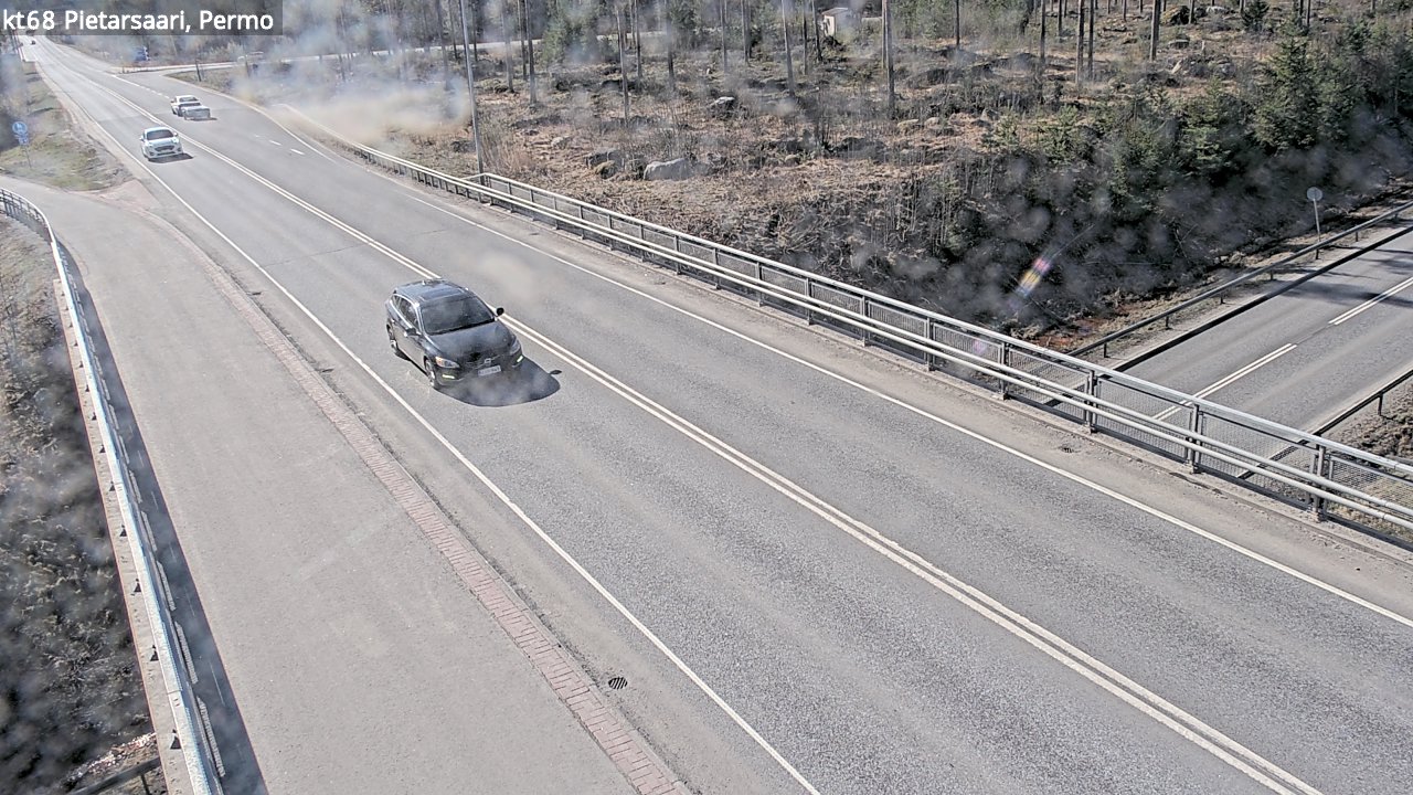 Weather Camera Image Väg 68 Jakobstad, Permo, Pietarsaari, Pohjanmaa