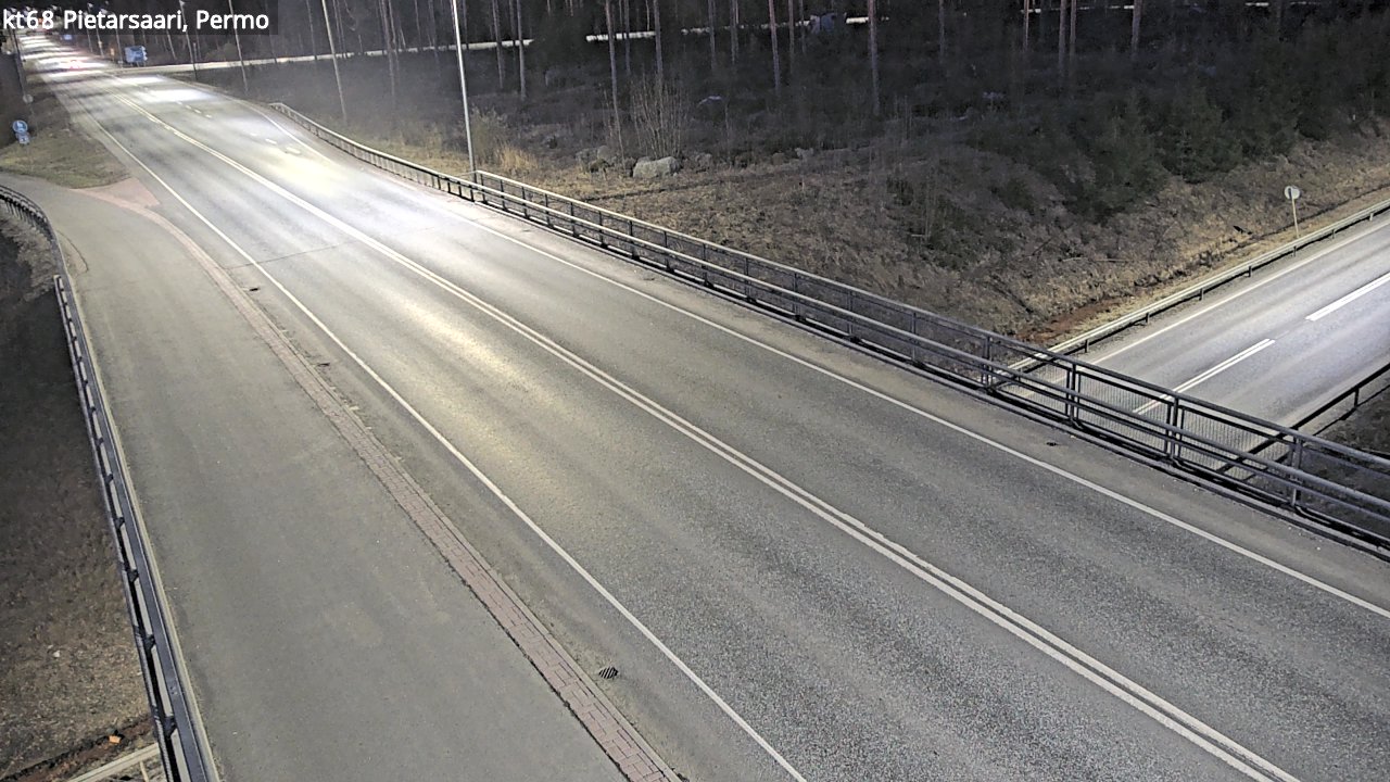 Weather Camera Image Road 68 Pietarsaari, Permo, Pietarsaari, Pohjanmaa