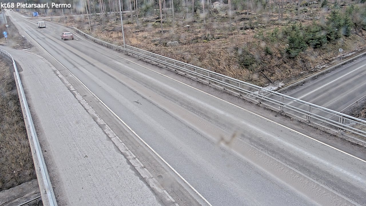 Weather Camera Image Road 68 Pietarsaari, Permo, Pietarsaari, Pohjanmaa