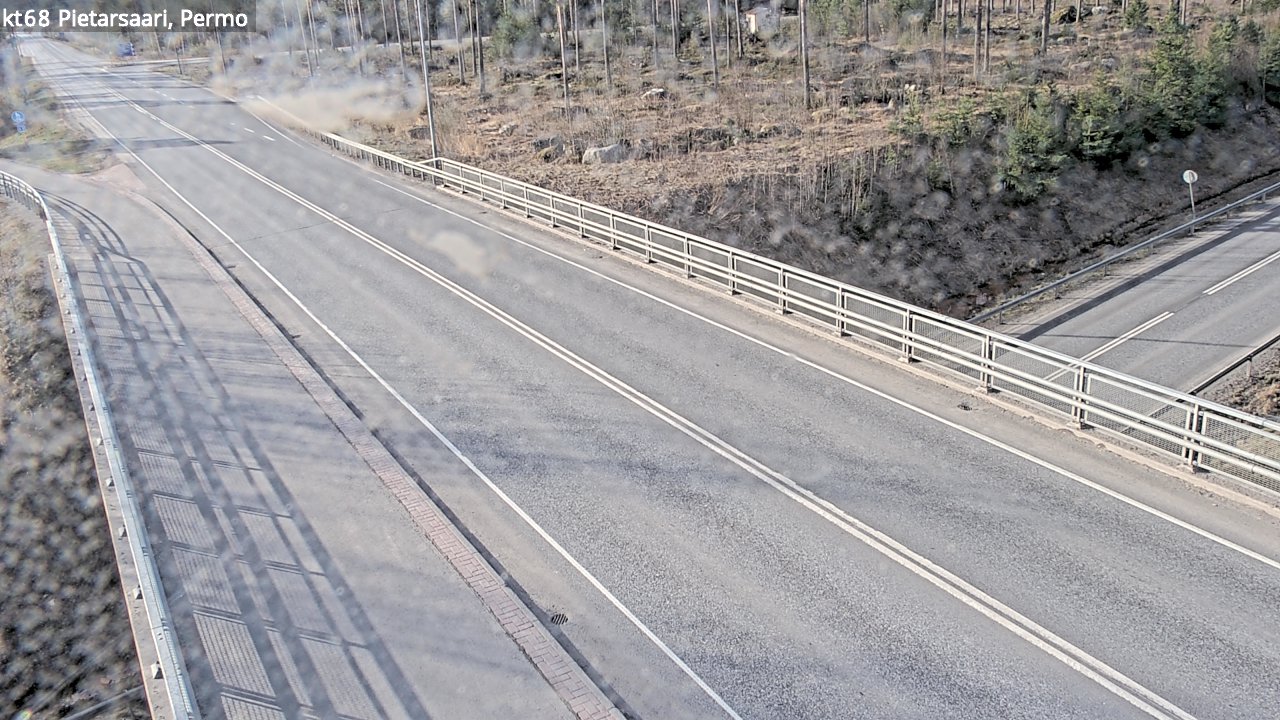 Weather Camera Image Väg 68 Jakobstad, Permo, Pietarsaari, Pohjanmaa