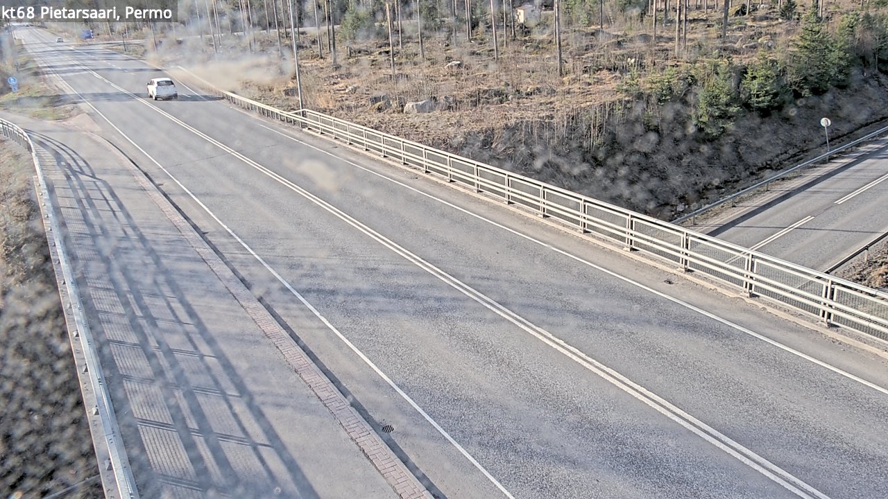 Weather Camera Image Väg 68 Jakobstad, Permo, Pietarsaari, Pohjanmaa