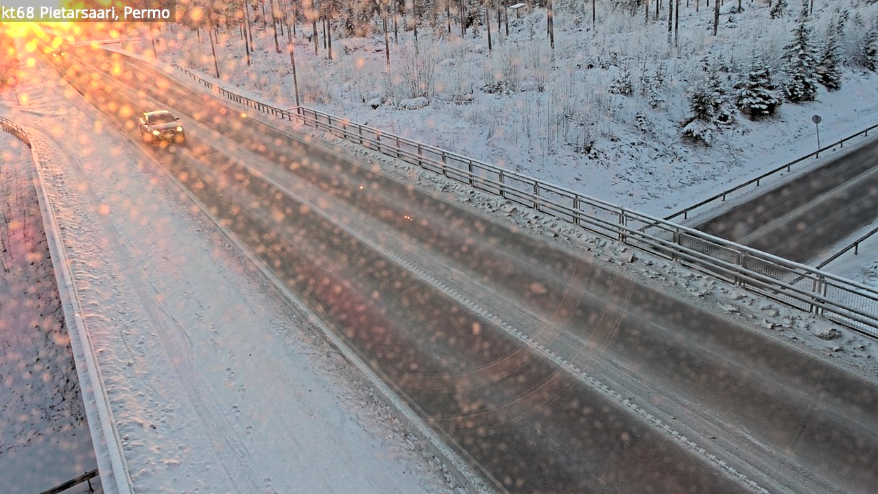Weather Camera Image Road 68 Pietarsaari, Permo, Pietarsaari, Pohjanmaa