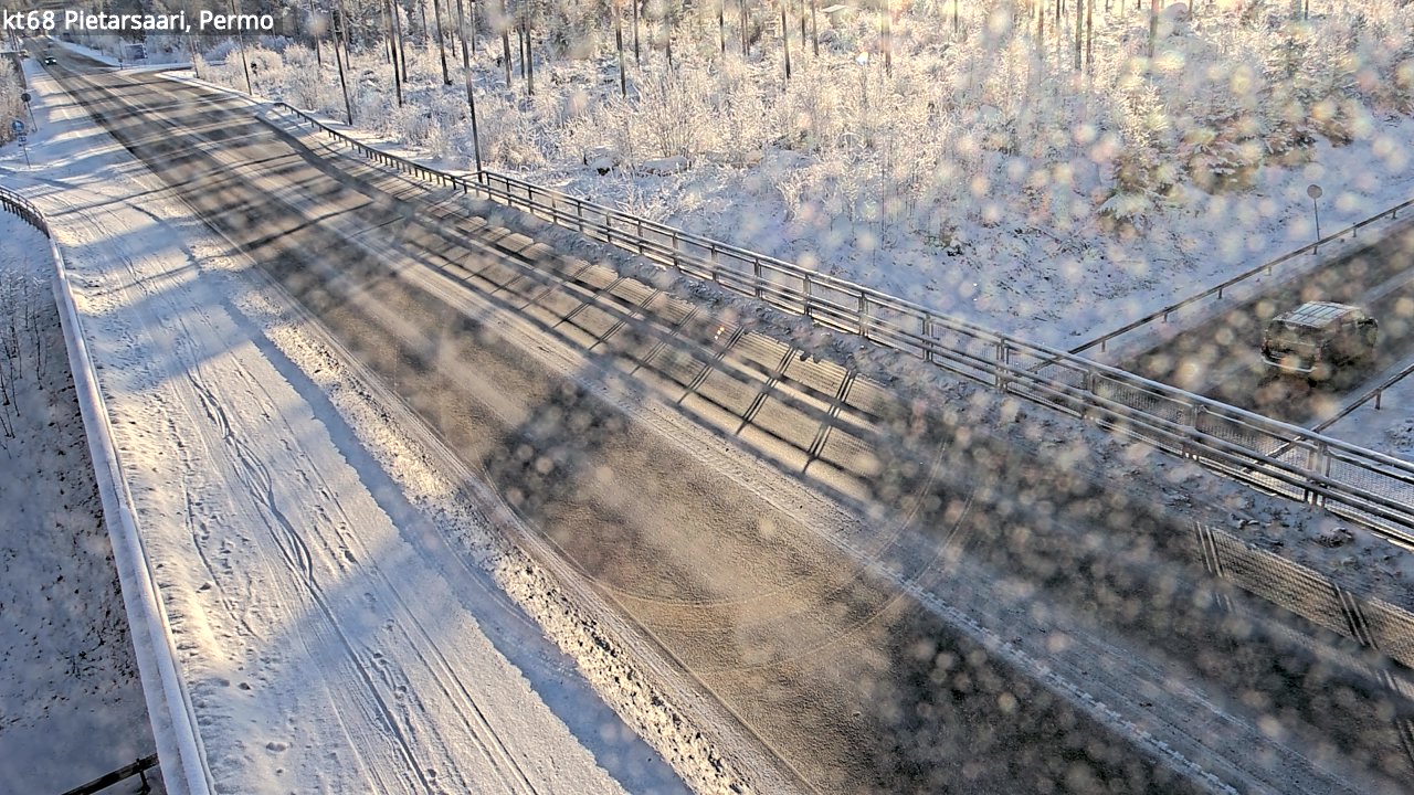Weather Camera Image Road 68 Pietarsaari, Permo, Pietarsaari, Pohjanmaa