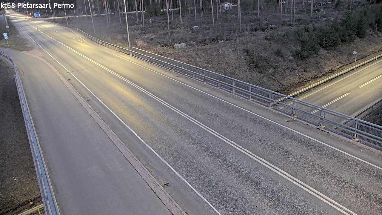 Weather Camera Image Road 68 Pietarsaari, Permo, Pietarsaari, Pohjanmaa