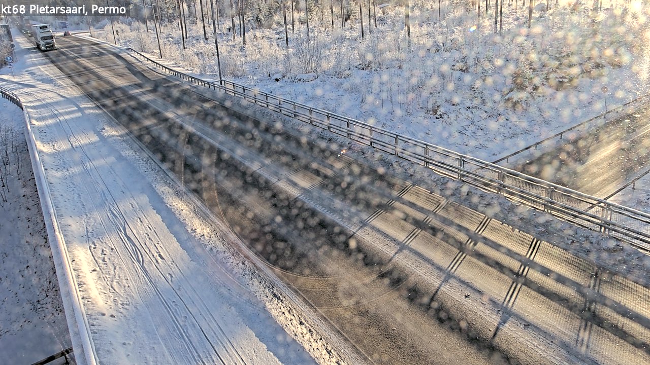 Weather Camera Image Väg 68 Jakobstad, Permo, Pietarsaari, Pohjanmaa