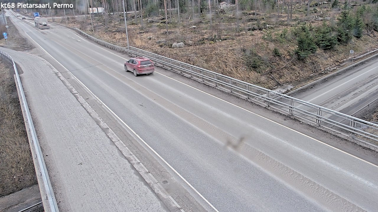 Weather Camera Image Road 68 Pietarsaari, Permo, Pietarsaari, Pohjanmaa